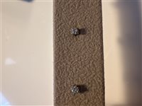 Orecchini Artigianale Orecchini punto luce 4 punte in Oro bianco Diamante OROR-20-253